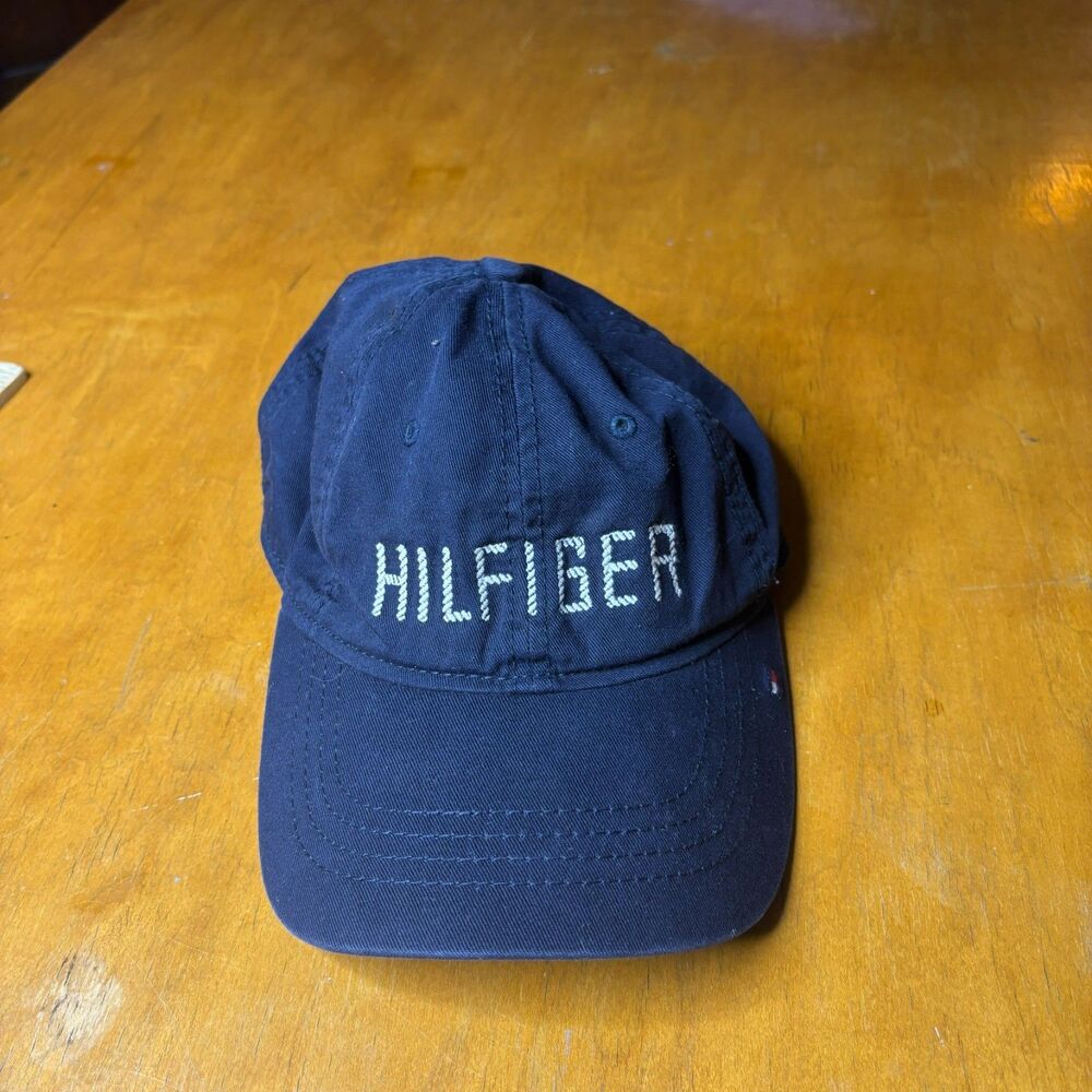 Tommy Hilfiger Hat Blue Men's Women's Adjustable Baseball Hat